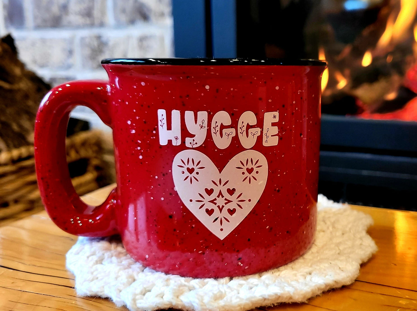 Hygge Campfire Mug- Red