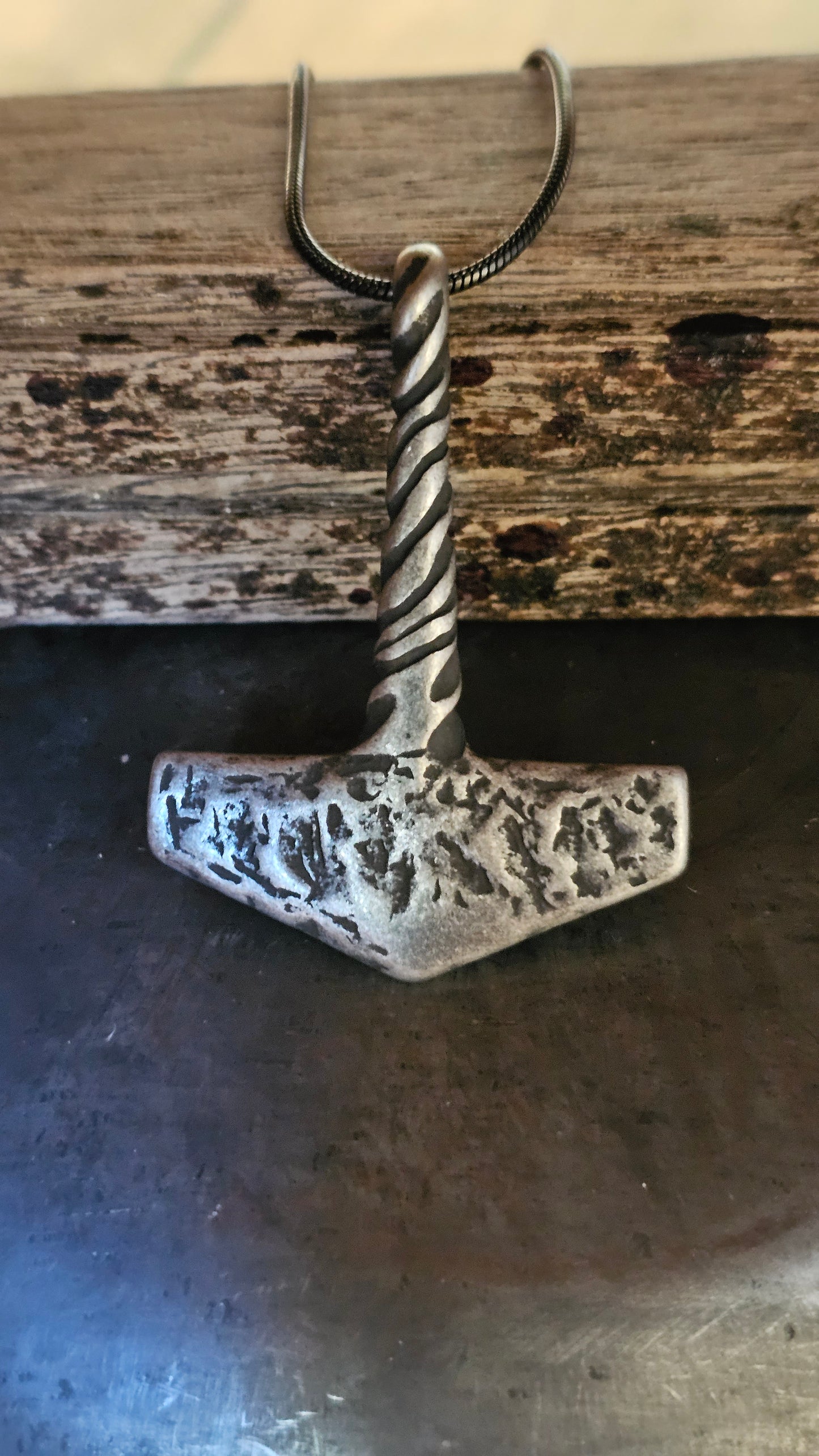 Thor's Hammer-Large hammered