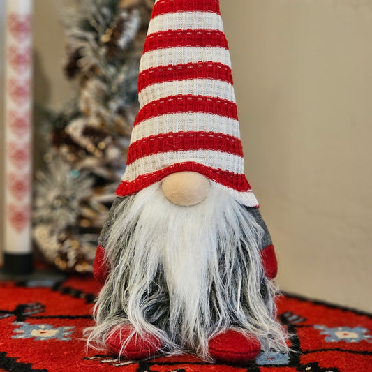 Nisse- Red and White Stripe