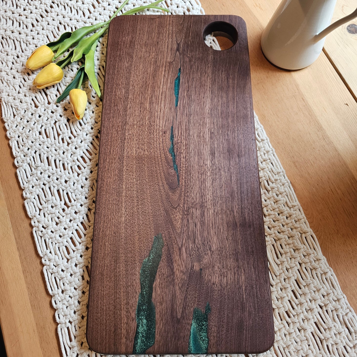 Cutting Board- Black Walnut- 19.5" x 8.5"