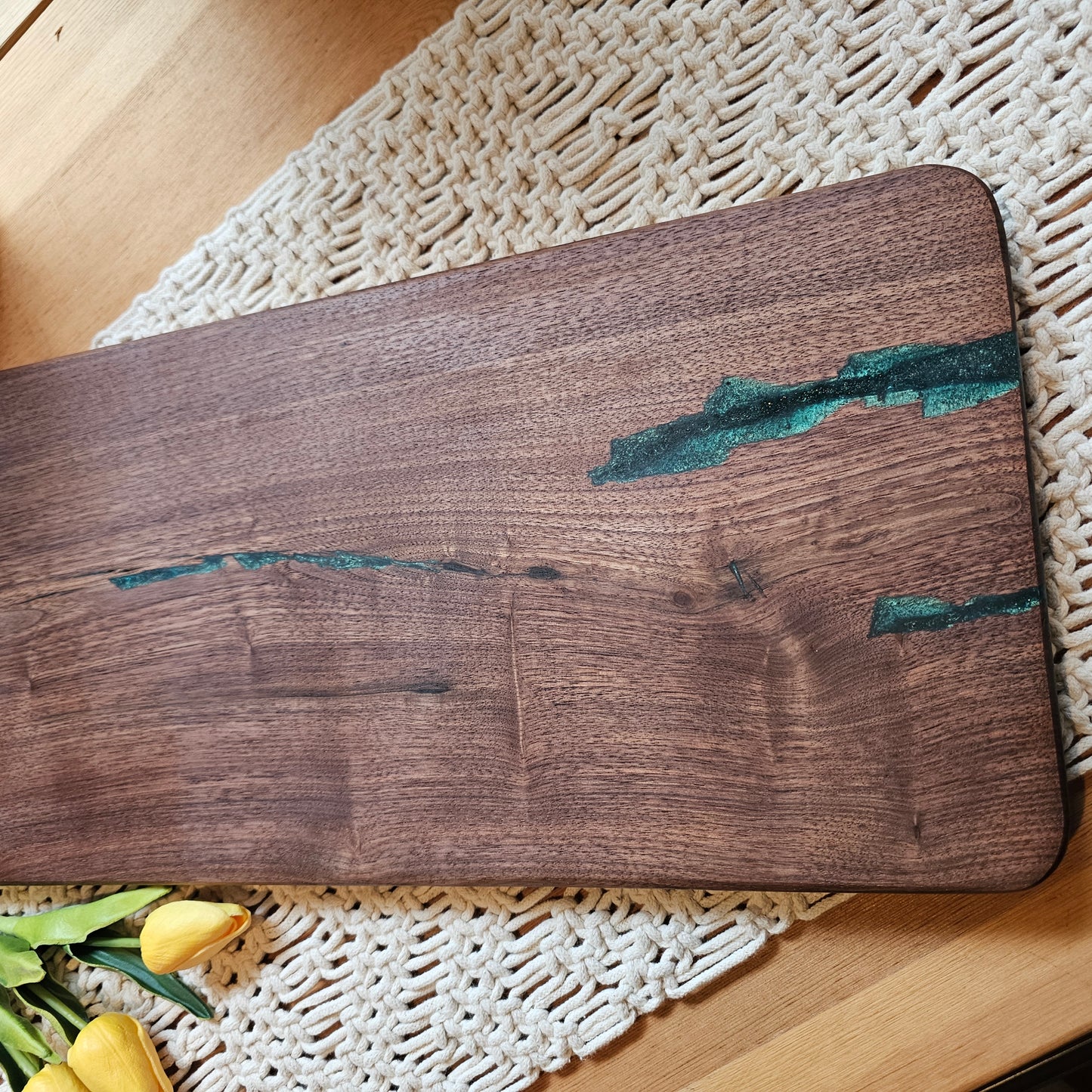 Cutting Board- Black Walnut- 19.5" x 8.5"