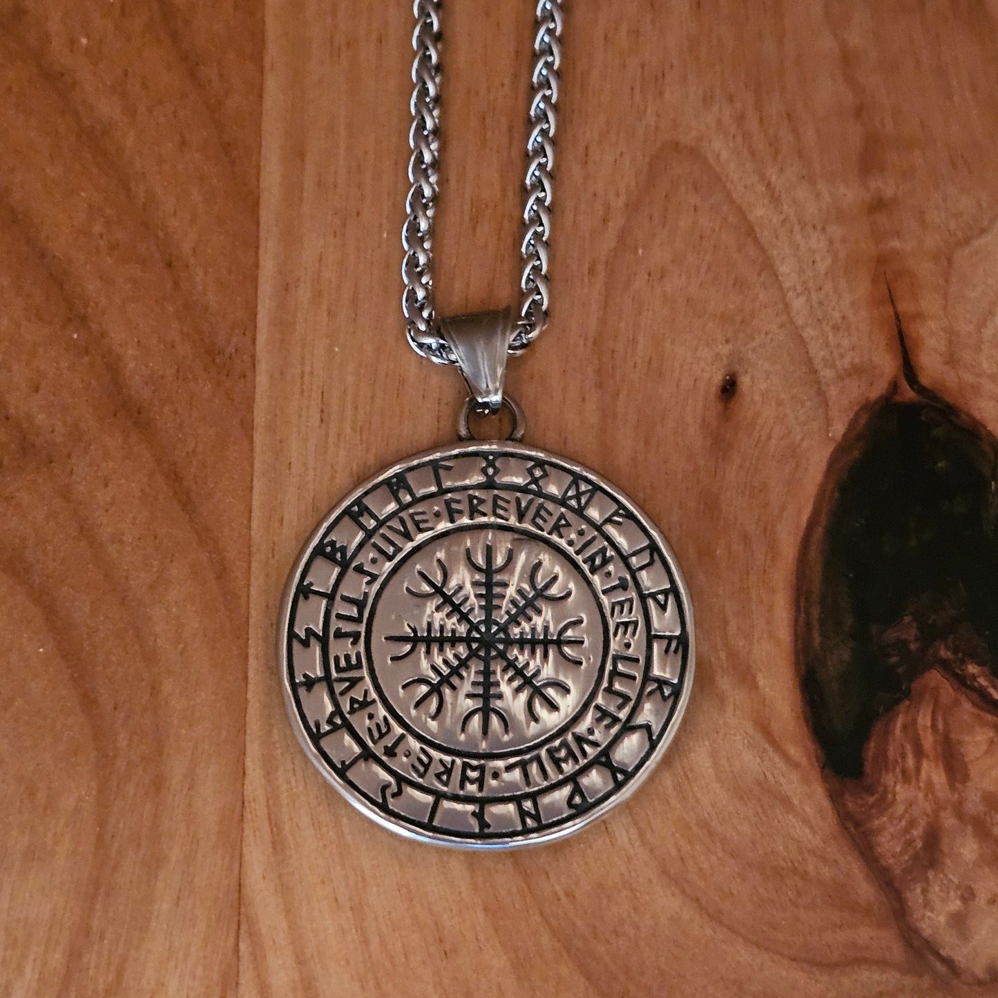 Viking Runes with Ravens