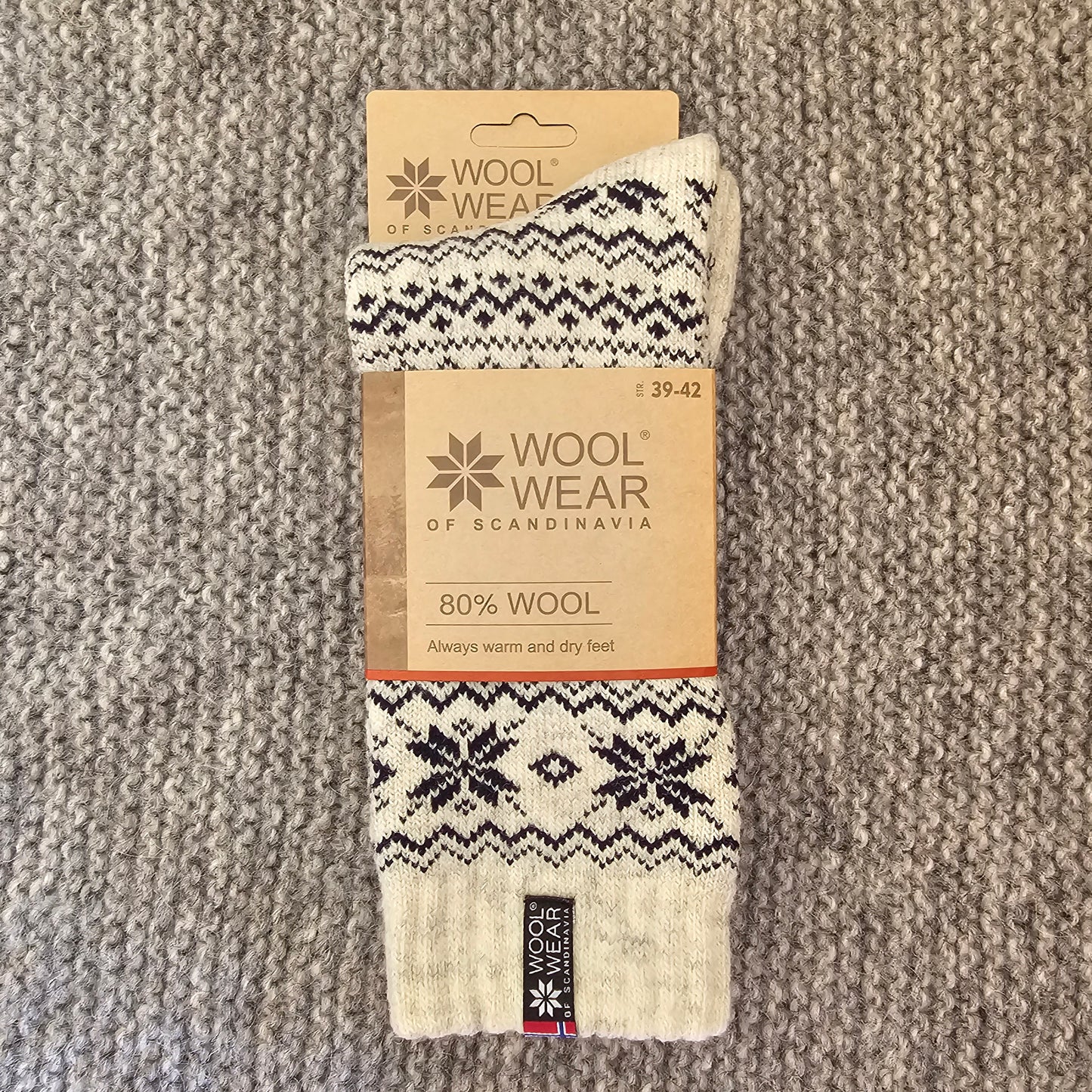 Wool Socks-Blue