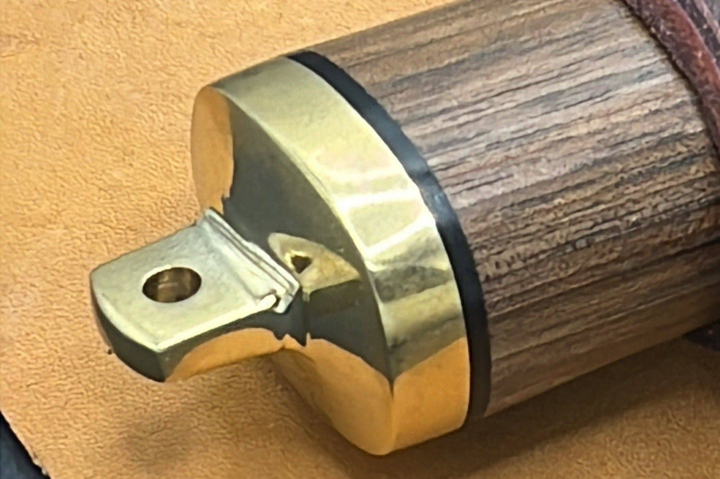 Viking Gotland Knife 8.5" Walnut/Bone Handle