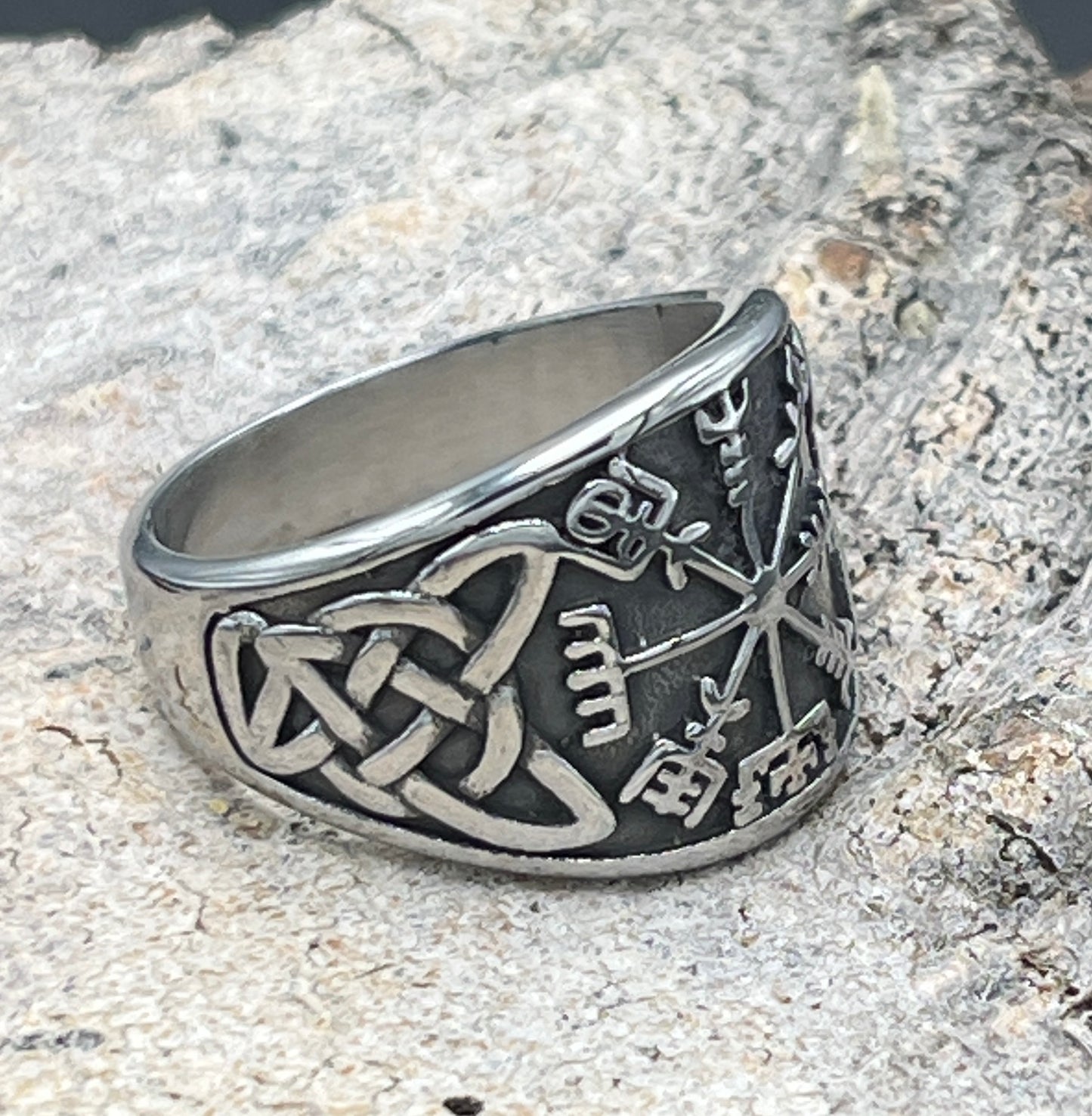 Ring - Viking Compass (Vegvisir)