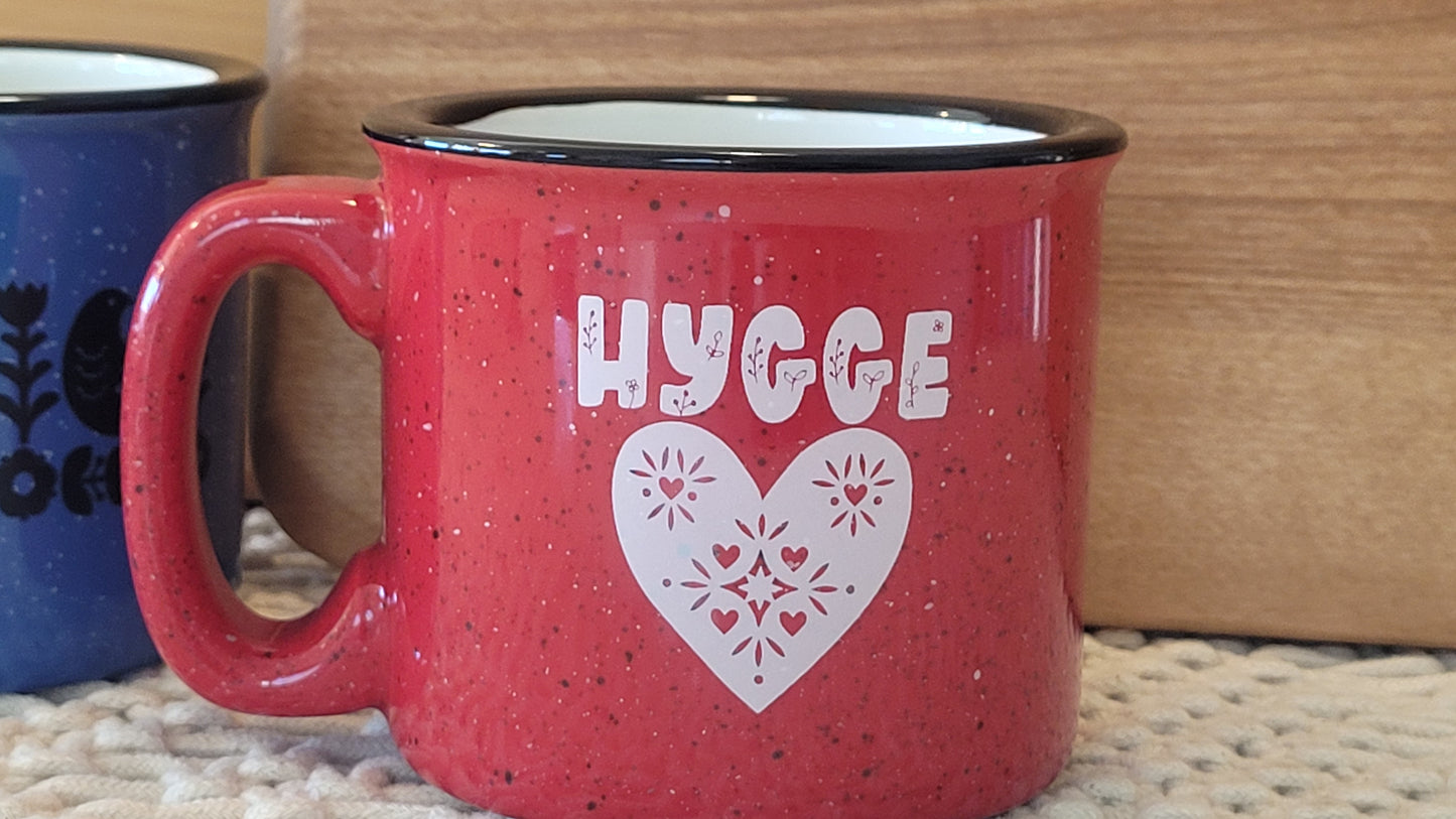 Hygge Campfire Mug- Red