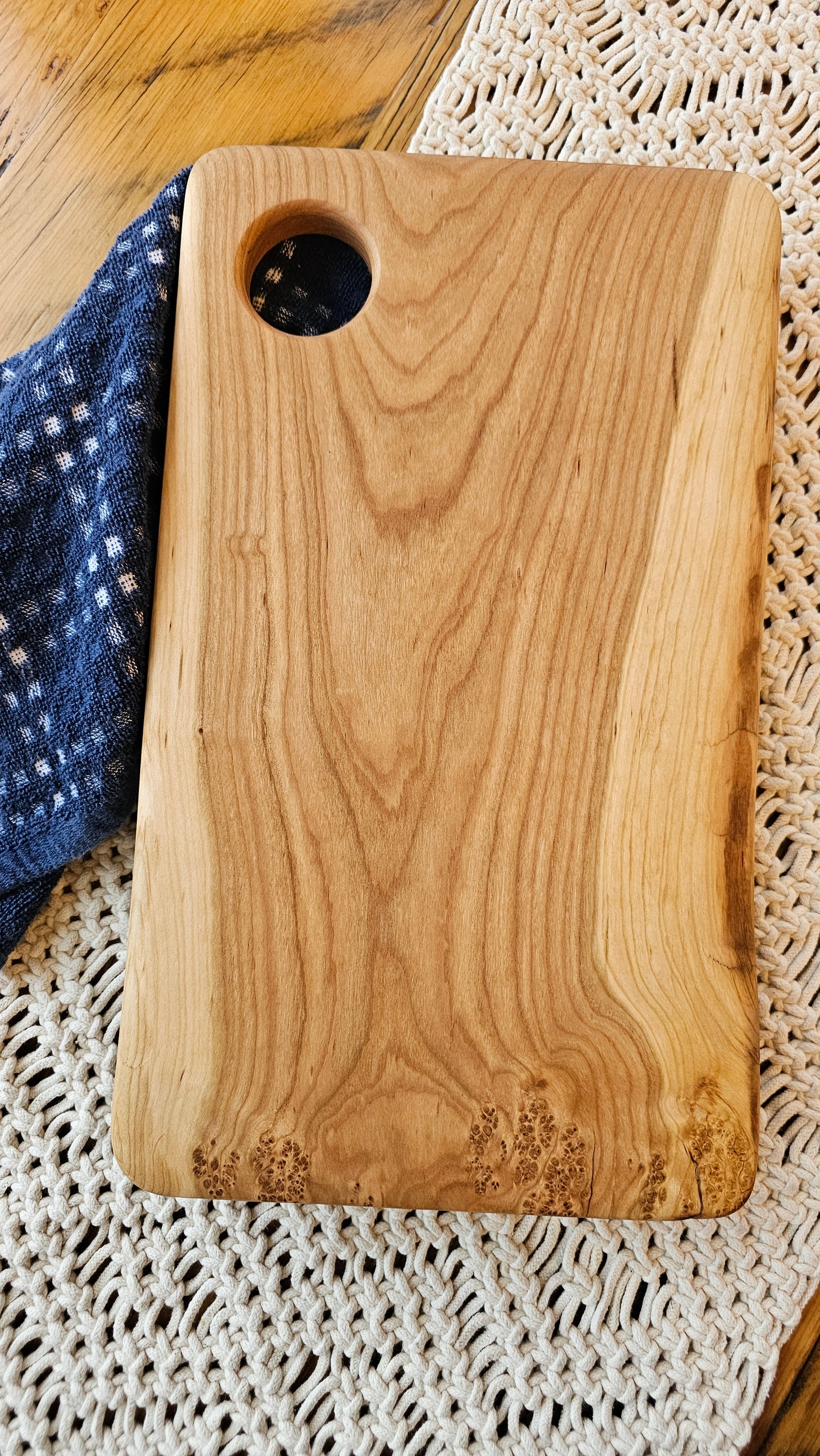 Charcuterie Board- Cherry- 16" x 9.5"