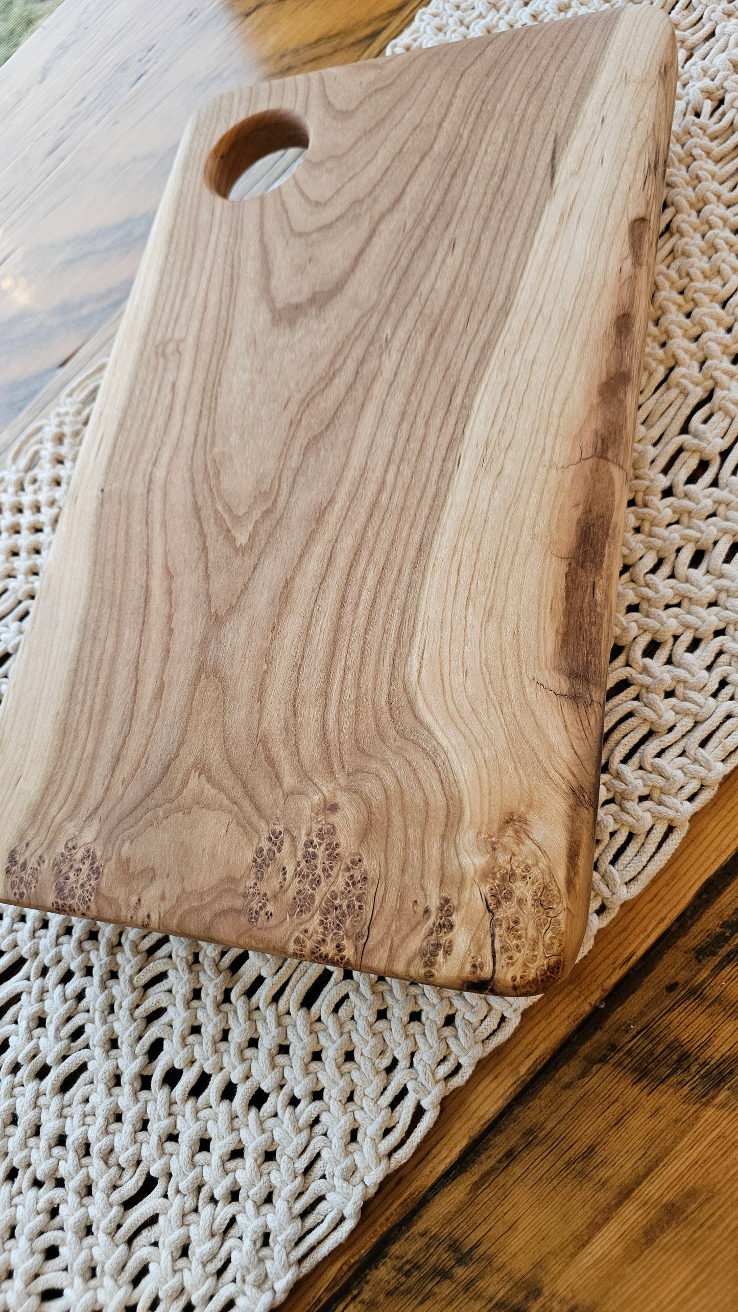 Charcuterie Board- Cherry- 16" x 9.5"