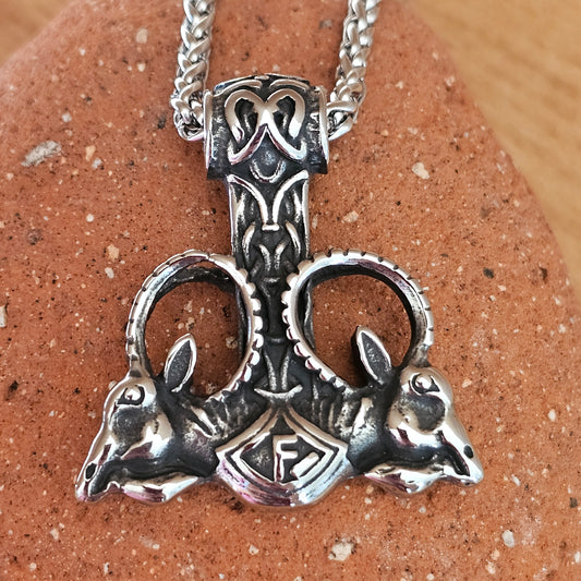 Thor's Hammer with Goats
