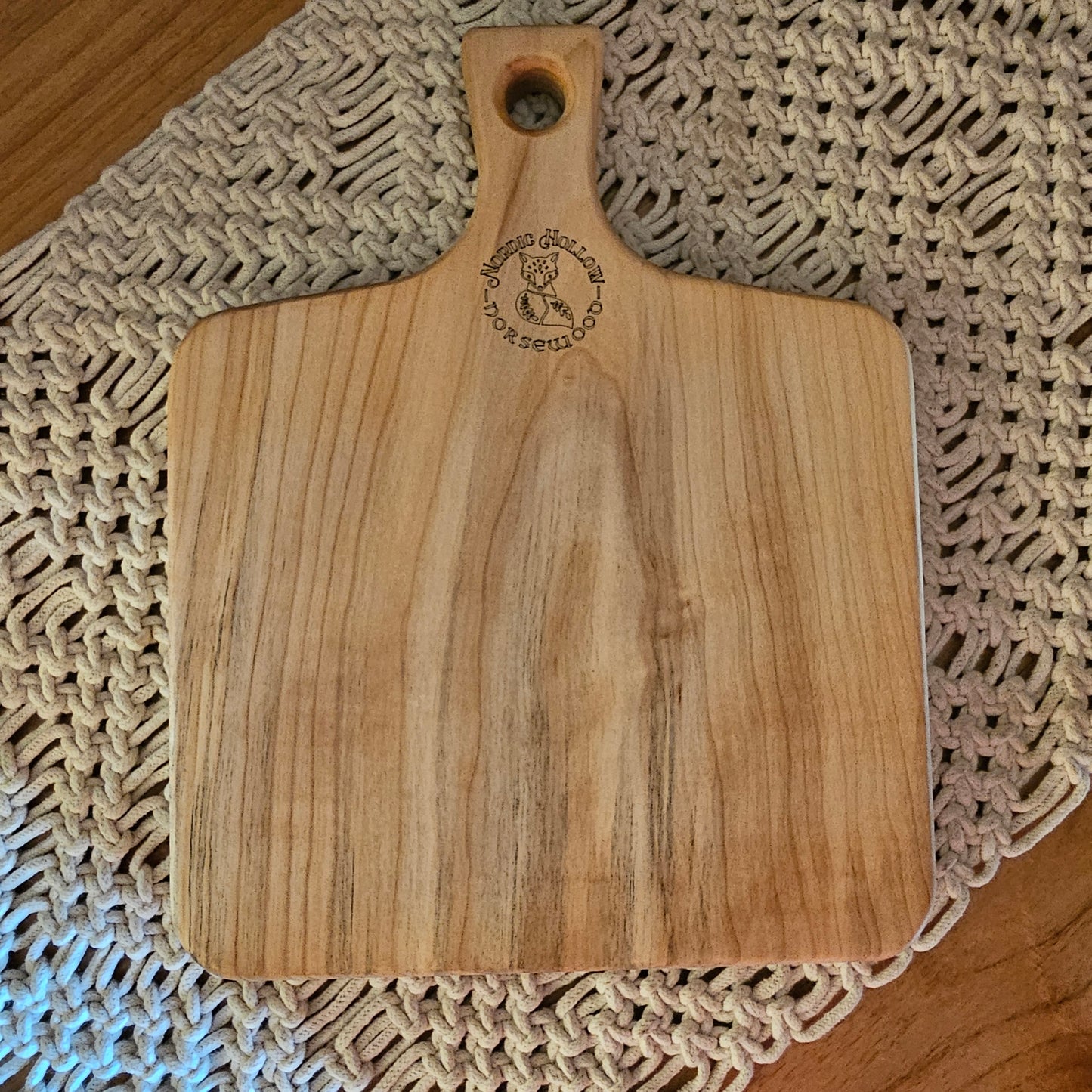 Folk Art Charcuterie Board- Maple 11.5"x9"