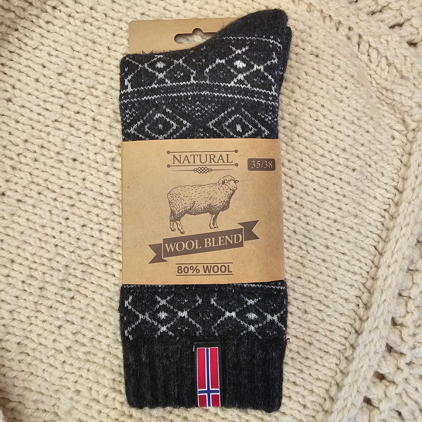 Wool Socks-Dark Gray
