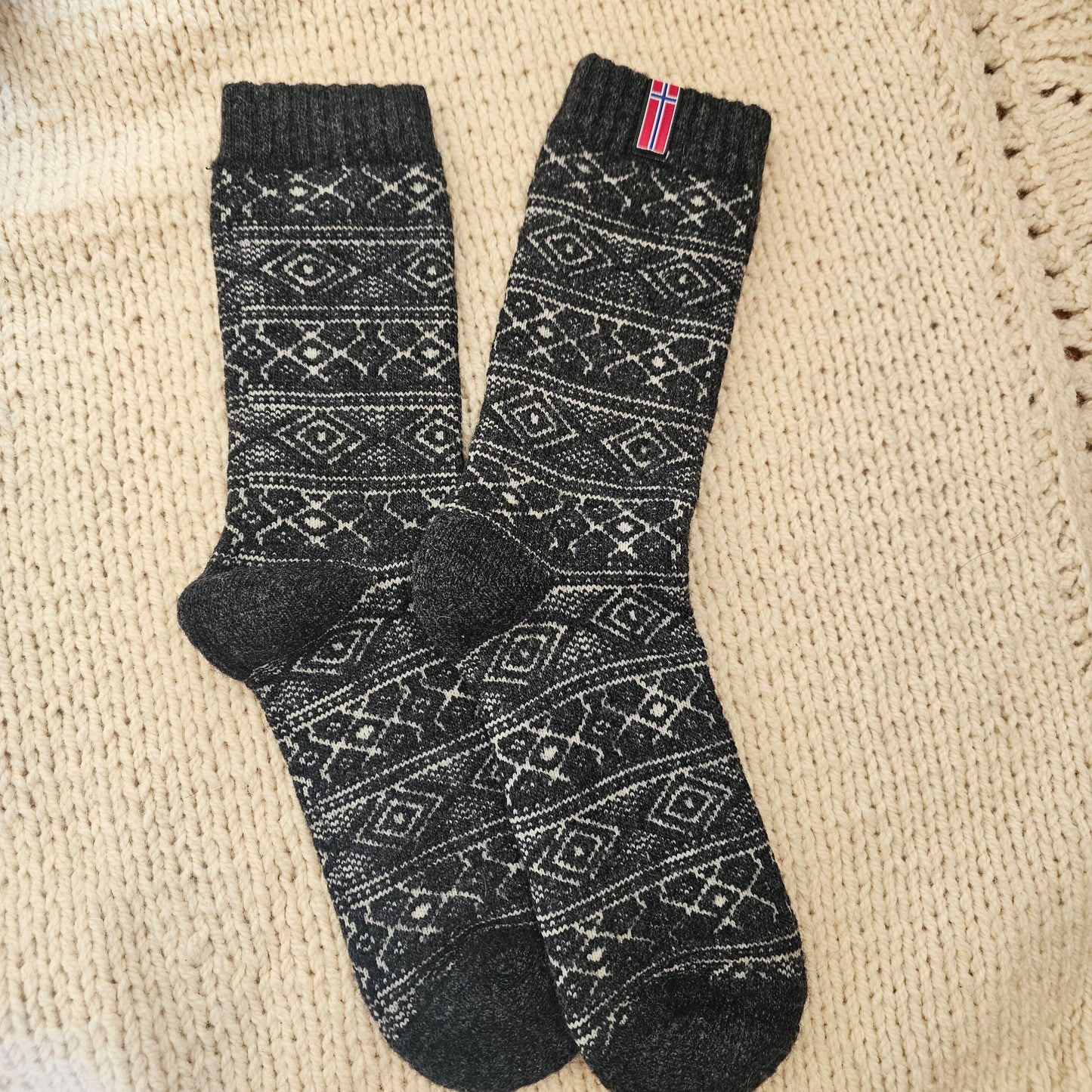 Wool Socks-Dark Gray