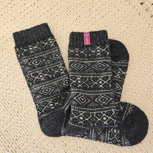 Wool Socks-Dark Gray