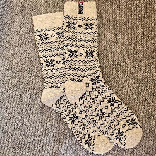 Wool Socks-Blue