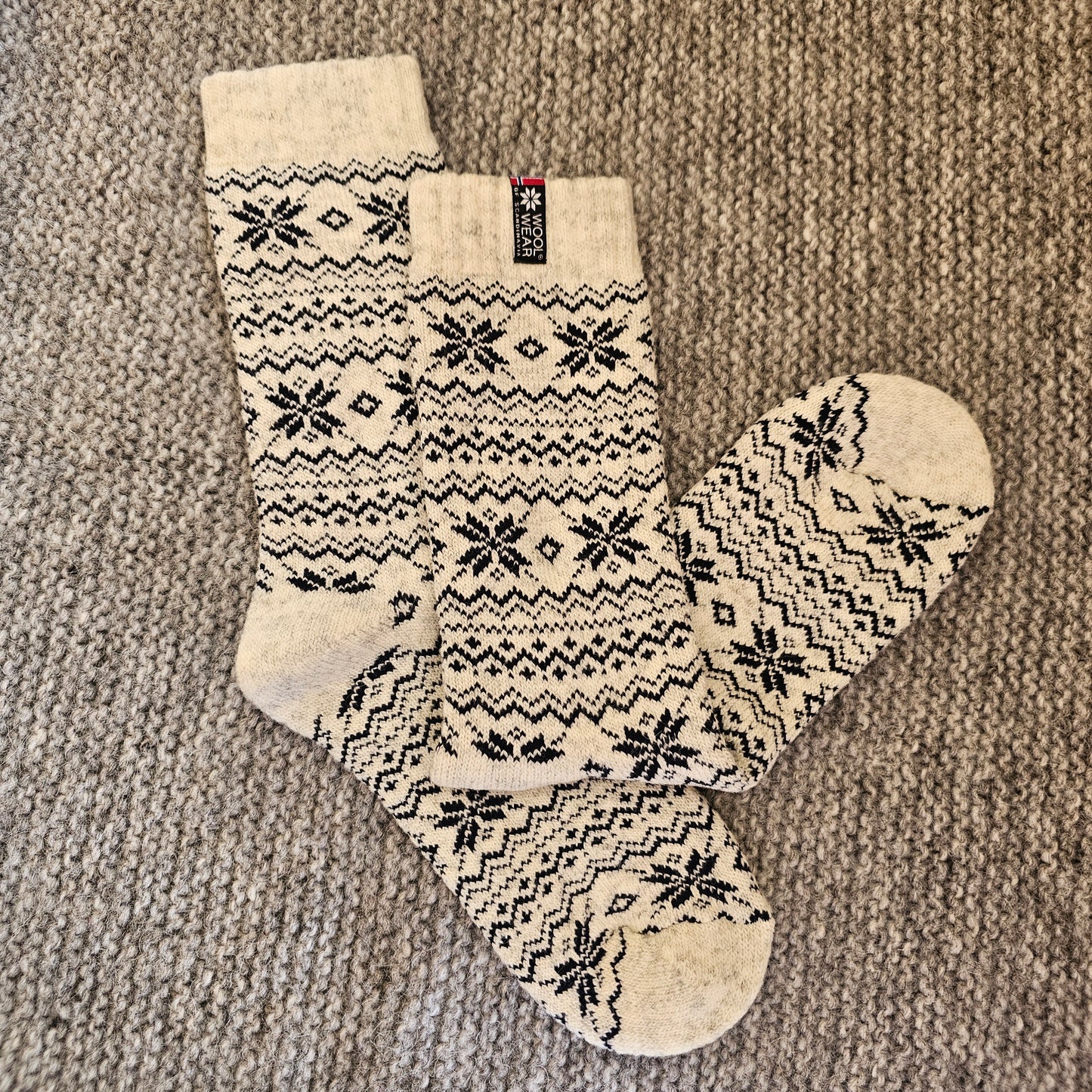 Wool Socks-Blue