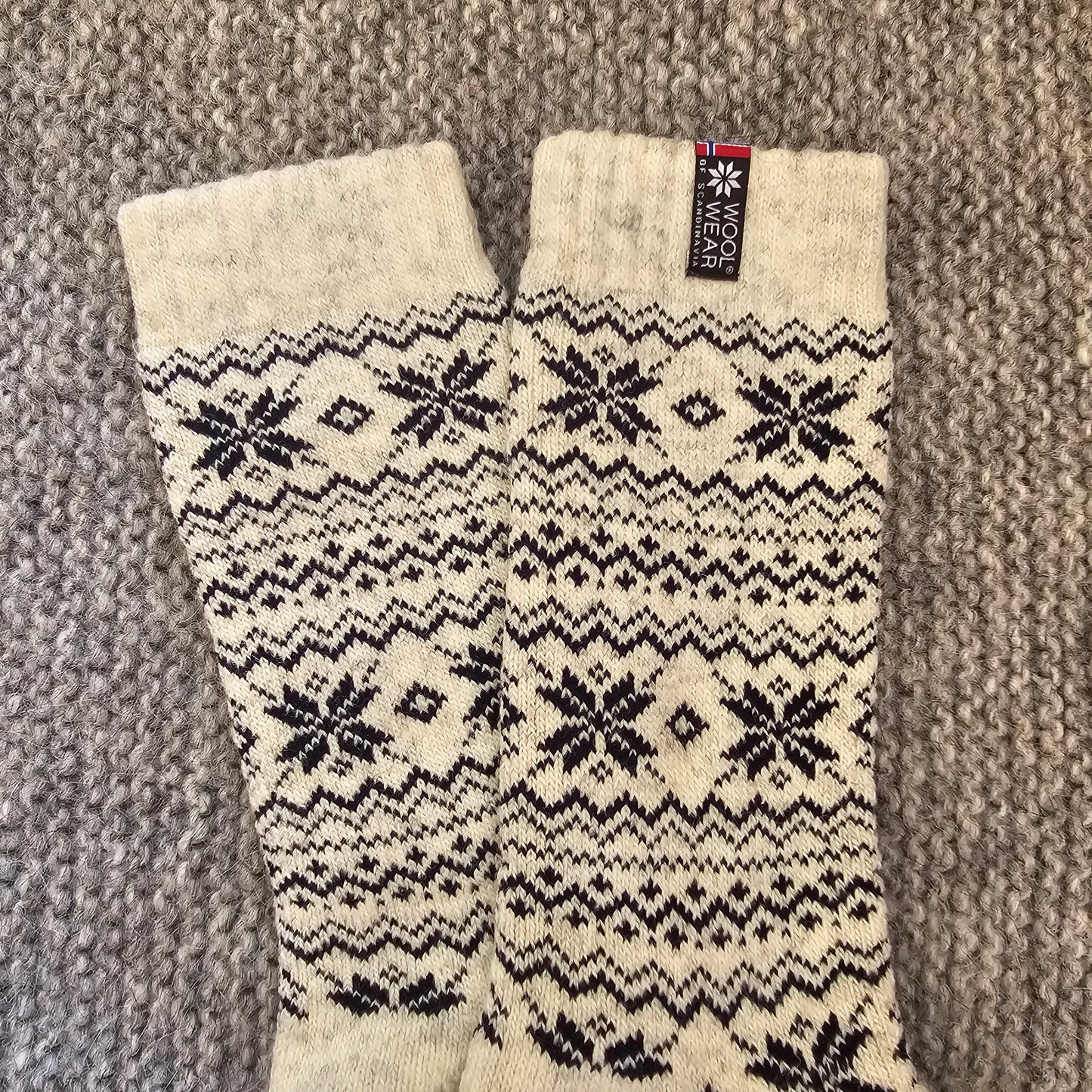 Wool Socks-Blue