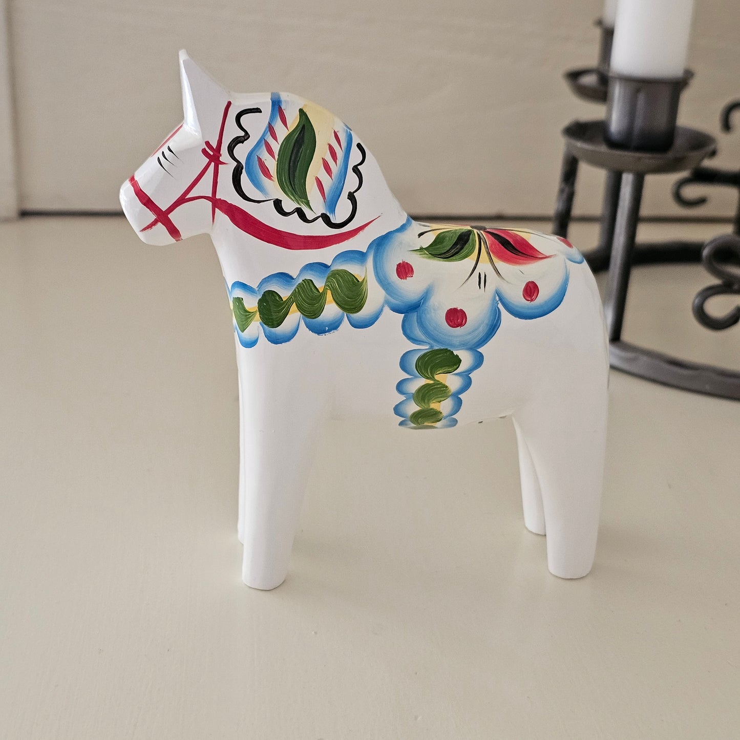 Dala Horse- White