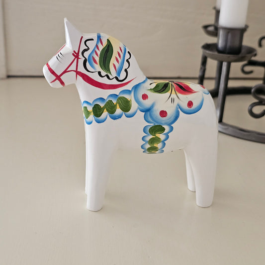 Dala Horse- White