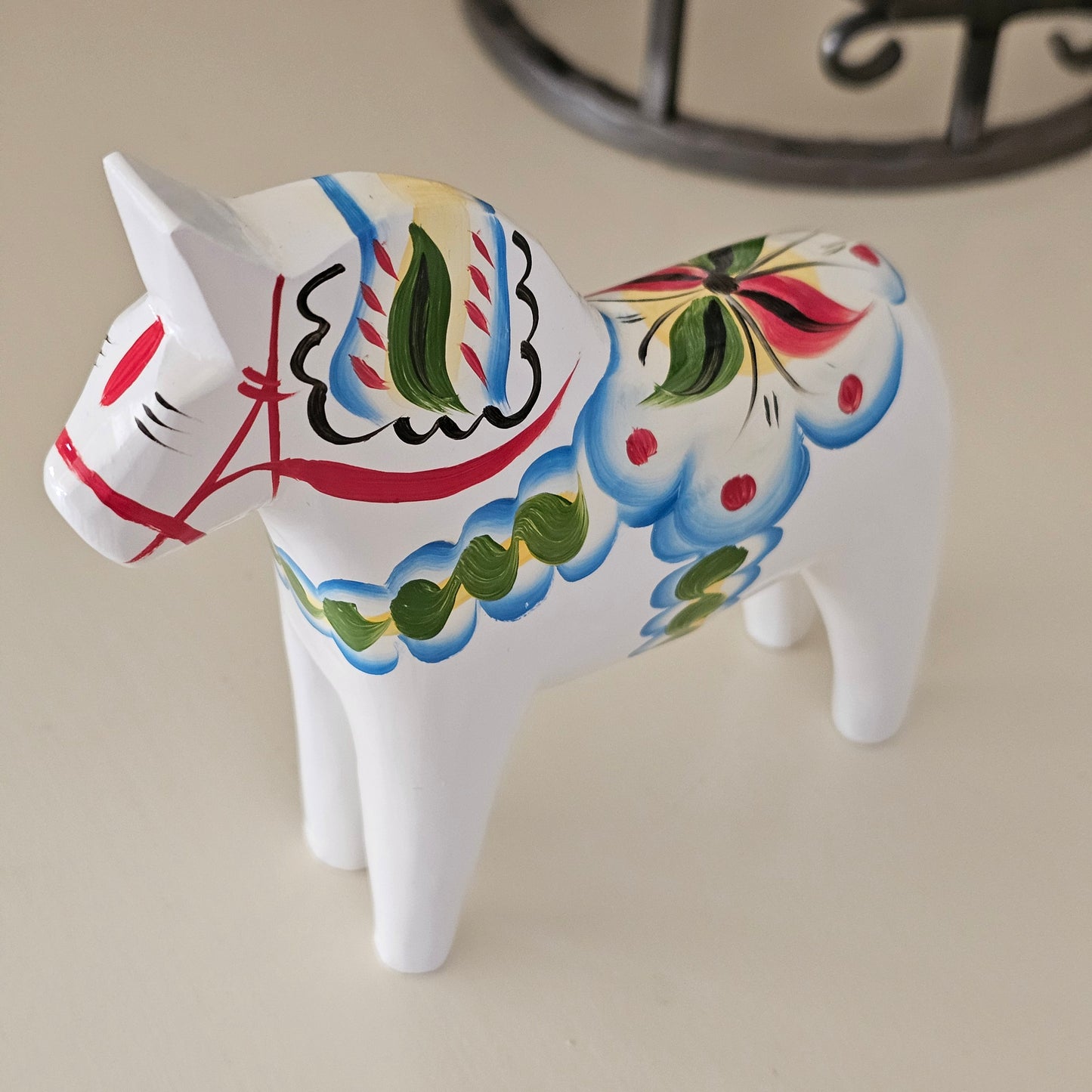 Dala Horse- White