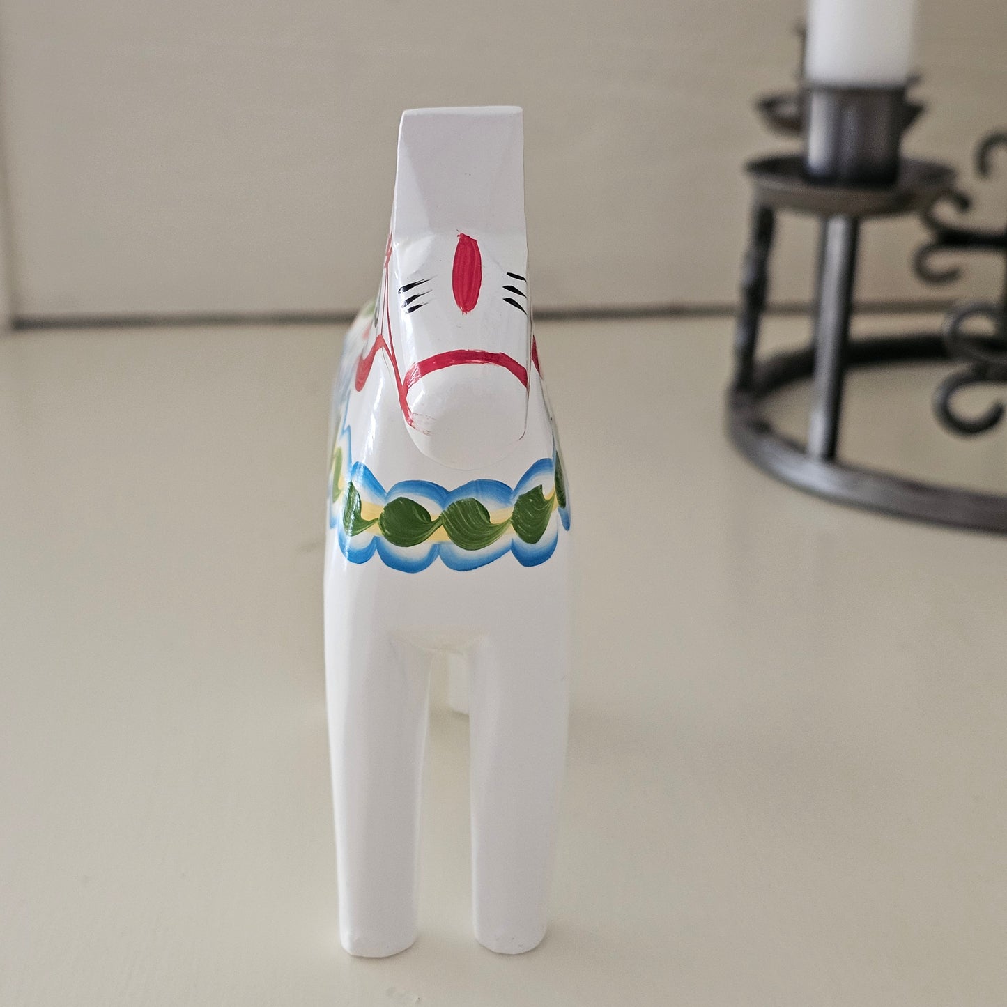 Dala Horse- White
