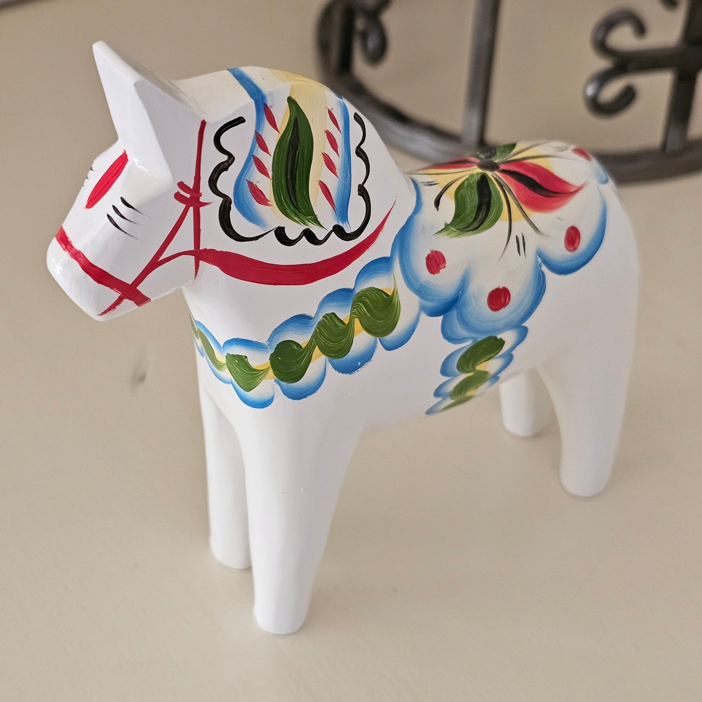 Dala Horse- White