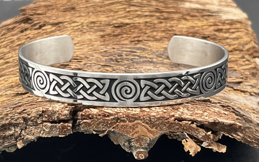 Bracelet - Celtic Knot & Celtic Spiral