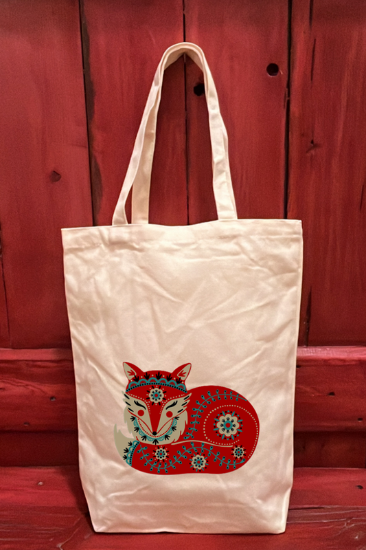 Tote Bag 15" X 14" Fox