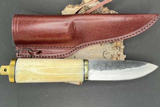 Viking Gotland Knife 8.5" Bone Handle