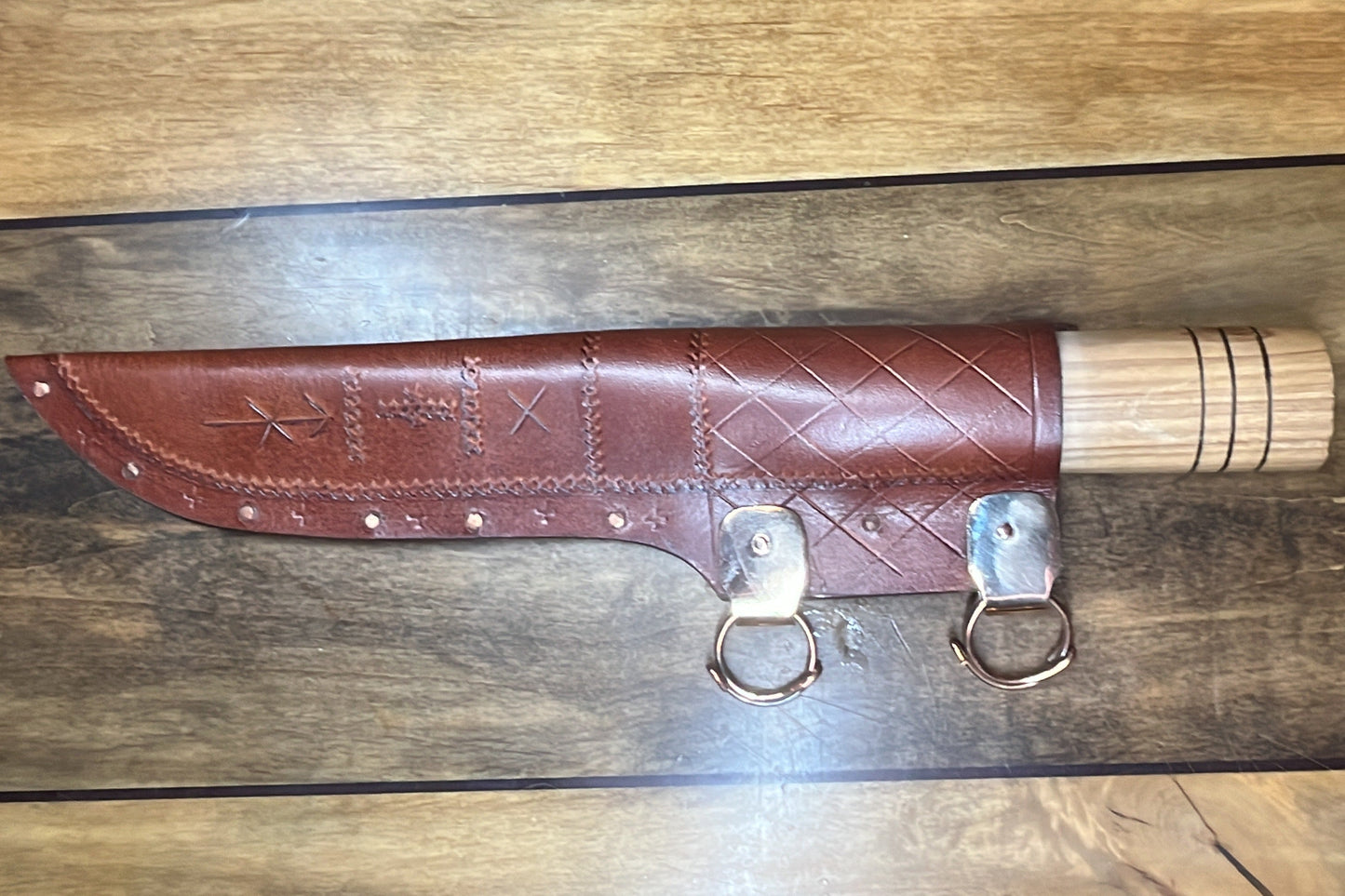 Viking Seax 12" Ash Handle