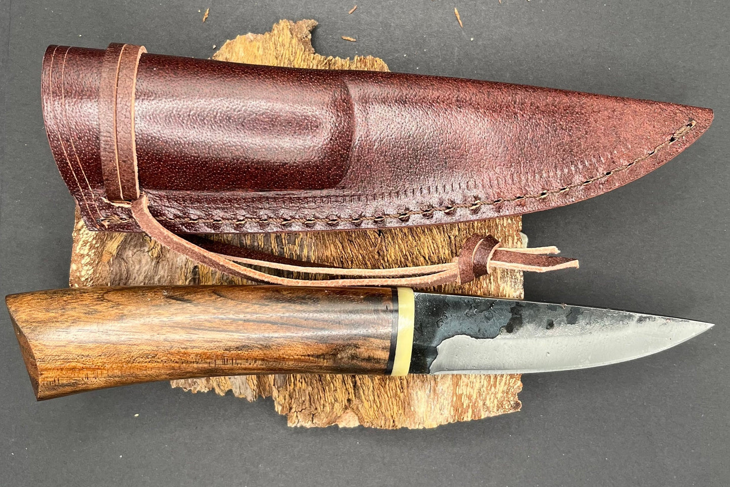 Viking Knife 8" Walnut Handle