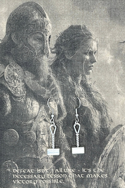 Earrings Thor's Hammer